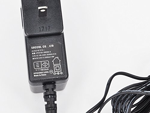 Amazon | SUCCUL ACアダプター 9V 2A 大手メーカーOEM社製品